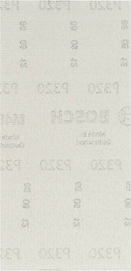 Изображение Bosch BOSCH Mesh structure sanding sheet M480 93x186 K320 10x - 2608900750 EXPERT RANGE