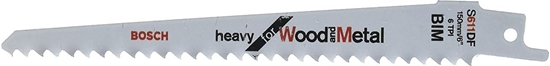 Изображение Bosch Bosch Saber Saw Blade S 611 DF Heavy for Wood and Metal, 100 pieces