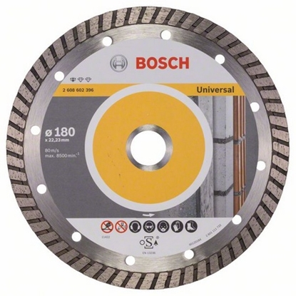 Изображение Bosch Diamentowa tarcza tnca STANDARD FOR UNIVERSAL TURBO 180x22,2mm 2 608 602 396