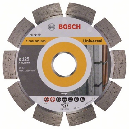 Picture of Bosch Diamond Abrasive Blade Expert  universal 125mm 22,23mm