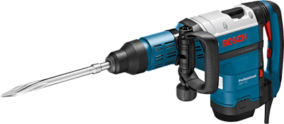 Изображение Bosch GSH 7 VC Black, Blue 1500 W
