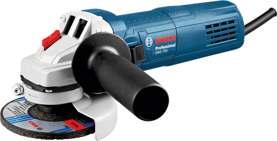 Picture of Bosch GWS 750 Professional angle grinder 12.5 cm 11000 RPM 750 W 1.8 kg