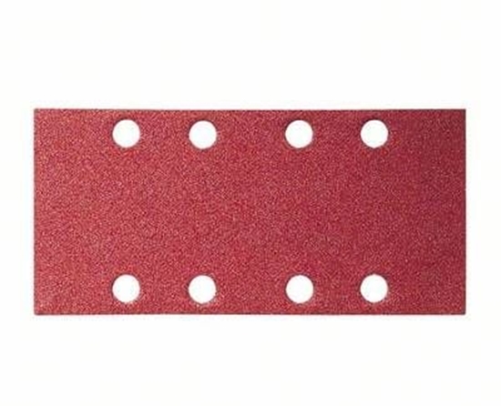 Изображение Bosch Papier cierny do szlifierki z rzepem, perforowane 93x186mm P240 Best For Wood - 2608607974