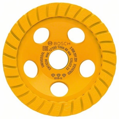 Изображение Bosch Tarcza garnkowa diamentowa Best for Universal Turbo 125 x 22,23mm - 2608201231
