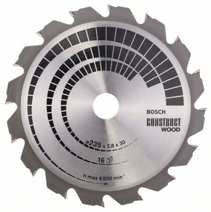 Изображение Bosch Tarcza pilarska Construct Wood 235mm (2608640636)