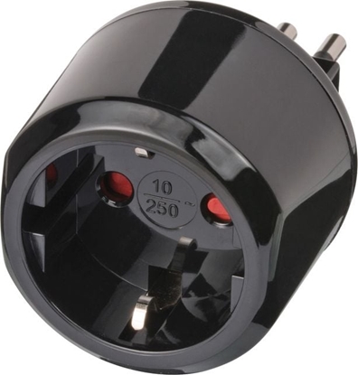 Изображение Brennenstuhl Adapter Travel  Stecksystem Italien/Aufsatz DE