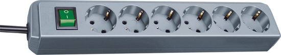 Изображение Brennenstuhl Steckdosenleiste ECO-Line   6x 1.5m silbergra