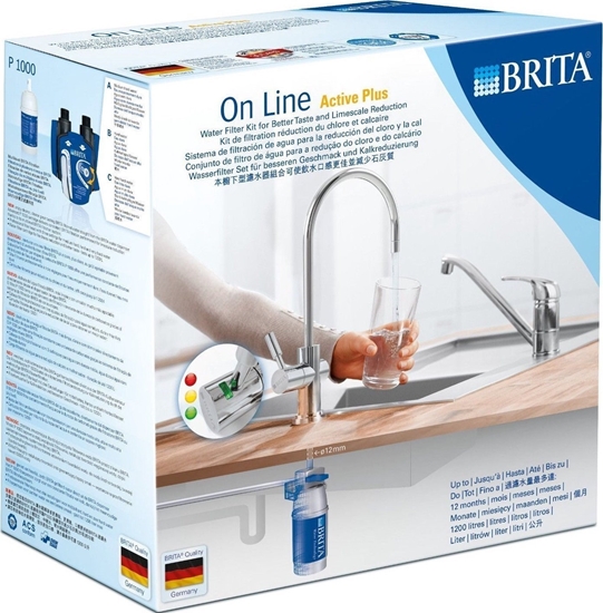 Изображение Brita On Line Active Plus stojca chrom (ONLINEACTIVEPLUSSET)