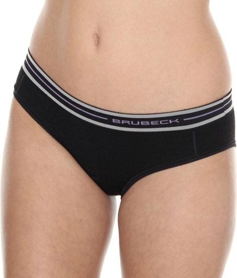 Изображение Brubeck Figi damskie hipster Merino Active Wool czarne r. M (HI10190)