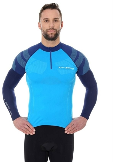 Picture of Brubeck Rkawki kolarskie unisex 3D PRO SB10060 niebieski r. S/M