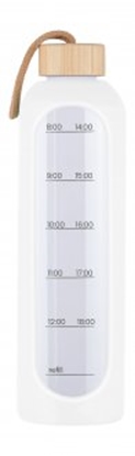 Picture of Butelka szklana KiCA Hydro Glass 1000 ml - biaa