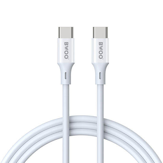 Picture of BWOO Cable USB-C - USB-C 1m 60W ABS + TPE X282 C-C