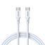 Attēls no BWOO Cable USB-C - USB-C 1m 60W ABS + TPE X282 C-C