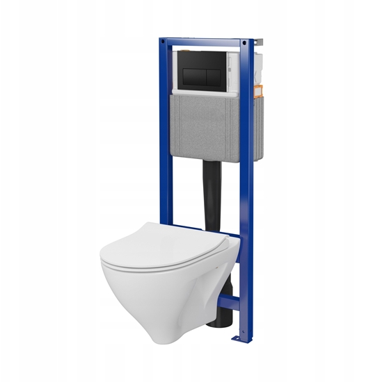 Picture of C60 SYSTEM 40 MECH MZ316 CO DUR SLIM WO W PRZYCISK CZARNY MAT