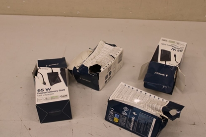 Изображение SALE OUT. Cablexpert NPA-AC-PDQC65-01 65 W PowerDelivery GaN USB Type-C fast charger, black | Cablexpert 65 W PowerDelivery GaN USB Type-C Fast Charger | NPA-AC-PDQC65-01 | DAMAGED PACKAGING, SMALL SCRATCHED ON TOP