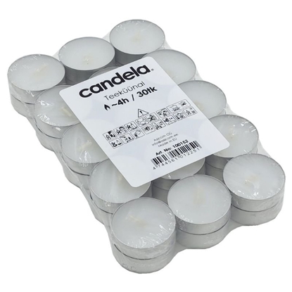Attēls no Candela Tealight Candles 30pcs