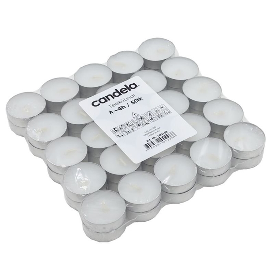 Изображение Candela Tealight Candles 75pcs
