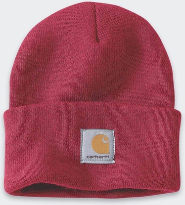 Изображение Carhartt Czapka Knit Cuffed Beanie Industry Red