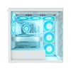 Изображение Case|ARCTIC|Xtender (White)|MidiTower|Case product features Transparent panel|Not included|Colour White|ACPCC00014A