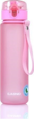 Изображение Casno Butelka z ustnikiem róowa 560 ml