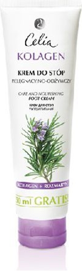 Picture of Celia Seria kolagenowa Krem do stóp, do skóry suchej i popkanej 75ml+50ml
