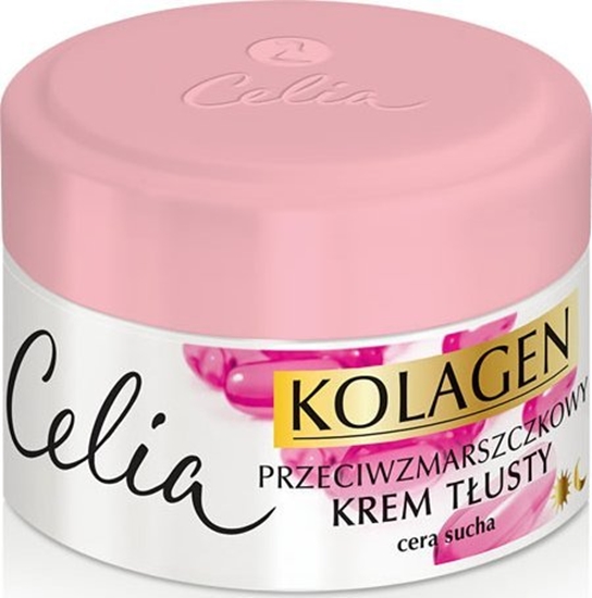 Picture of Celia Seria kolagenowa Krem tusty przeciw zmarszczkom cera sucha 50 ml