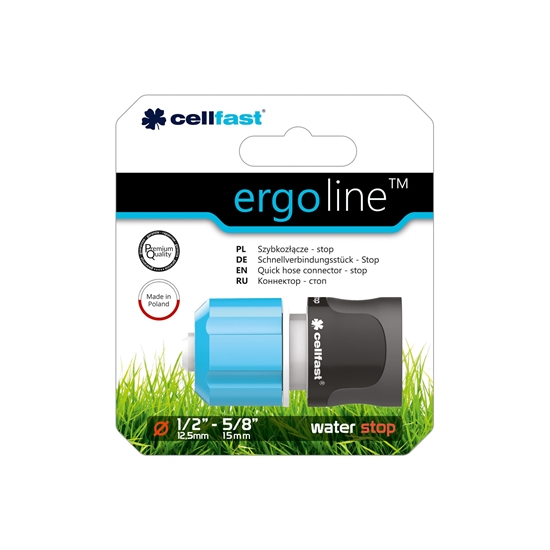 Изображение Cellfast Szybkozcze Ergo z funkcj stop 1/2" (53-120)