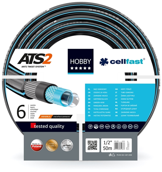 Изображение Cellfast W ogrodowy Hobby ATS2 1/2" 50m (16-201)