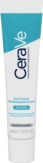 Изображение CeraVe el do twarzy przeciw niedoskonaociom AHA & BHA 40ml