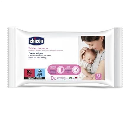 Picture of Chicco Chusteczki do pielgnacji piersi 72 szt.