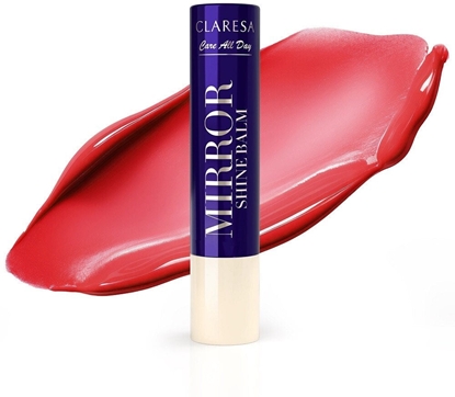 Изображение Claresa Care All Day Mirror Shine byszczyk w sztyfcie Queen Hearts 3g