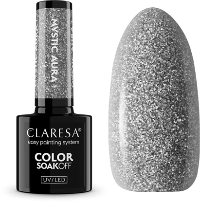 Изображение Claresa Color Soak Off UV/LED Mystic Aura lakier hybrydowy 01 5g