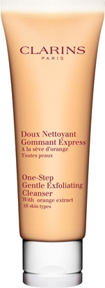 Изображение Clarins One Step Gentle Exfoliating Cleanser - kremowy peeling z wycigiem z pomaraczy 125ml