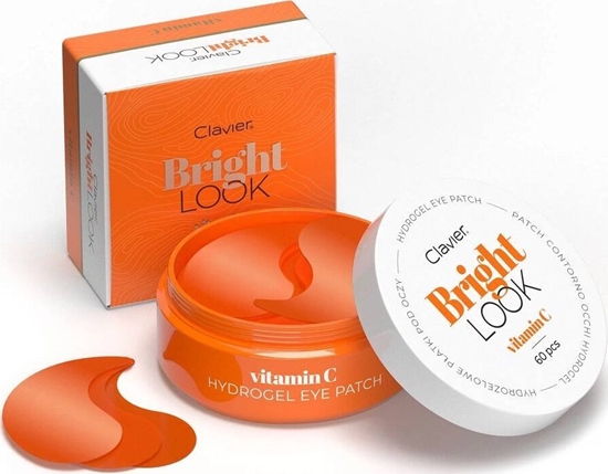 Изображение Clavier CLAVIER Bright Look hydroelowe patki pod oczy Witamina C 60szt.