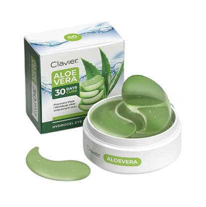 Attēls no CLAVIER_Bright Look patki pod oczy Aloe Vera 60szt.
