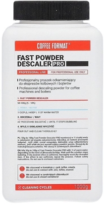 Picture of Coffee Format Odkamieniacz Fast Powder Descaler PRO 1kg