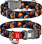 Изображение Collar WAU DOG OBROA NYLON Z ADRESÓWK QR       15mm/25-35cm POMARACZE