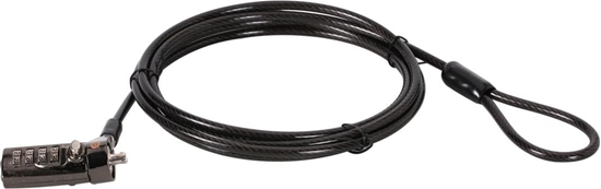 Picture of Conceptronic CUSTODIO01BN kabeļu slēdzene Melns 1,8 m