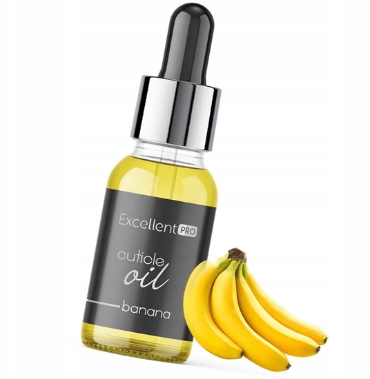 Picture of Cosmetics Zone EXCELLENT PRO_Cuticle Oil nawilajca oliwka do skórek i paznokci Banana 10ml