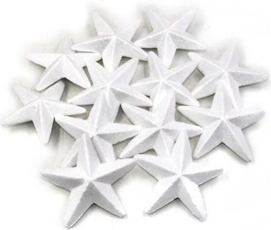 Picture of Craft with Fun Ozdoba Dek Styrop Gwiazda 100mm Op12 12/24 - Gwiazda120