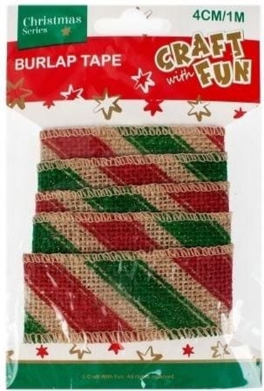 Изображение Craft with Fun Ozdoba dekoracyjna tama parciana 1m