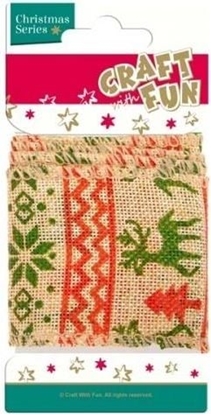 Attēls no Craft with Fun Ozdoba dekoracyjna tama parciana 1m