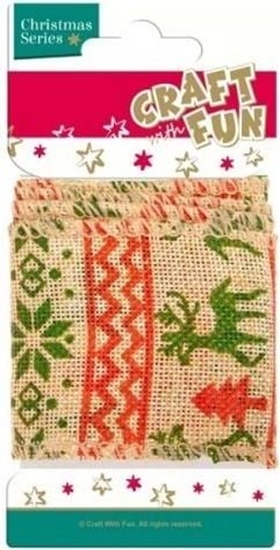 Picture of Craft with Fun Ozdoba dekoracyjna tama parciana 1m