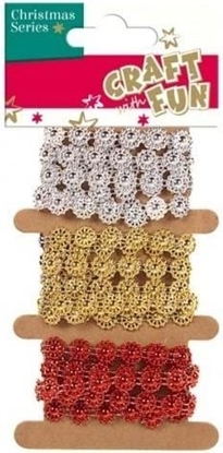 Attēls no Craft with Fun Tama ozdobna 3mix x 1m