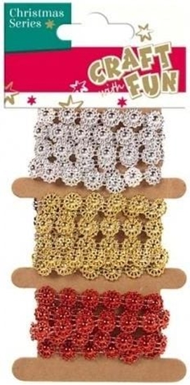 Picture of Craft with Fun Tama ozdobna 3mix x 1m