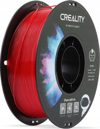 Изображение Creality Creality Filament TPU, 1kg, 1,75mm, Red (3301040034)