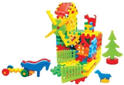 Attēls no Czako Klocki Konstrukcyjne Czarodziejski Myn 62 elementów