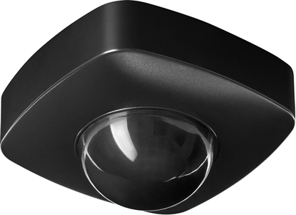 Изображение Czujnik ruchu i obecnoci 360st, IP65 2000W 3 sensory czarny 5 lat gwarancji OR-CR-255/B