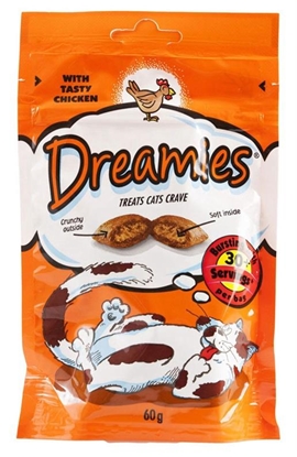 Picture of DAINTY FOR CATS DREAMIES WITH CHICKEN60G