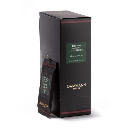 Изображение Dammann Herbata zielona Jaune Lemon 24 saszetki